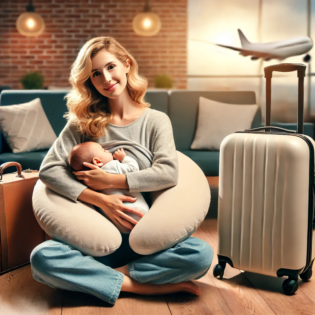 Best Portable Nursing Pillow for Travel | Dadio Guide